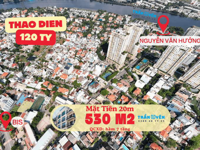 bán đất thảo điền phù hợp căn hộ dịch vụ