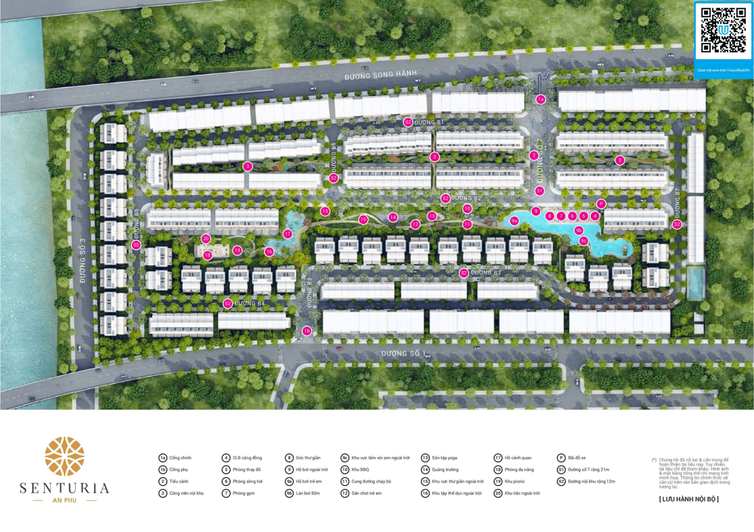 Bán nhà phố Senturia An Phú, không gian riêng tư và tiện nghi cho gia đình trẻ 9 Khu tiện ích Senturia An Phú
