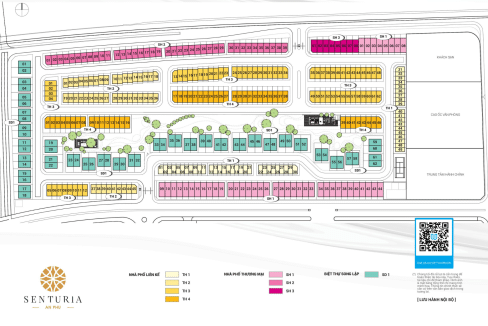 Senturia An Phú mặt bằng vị trí sản phẩm